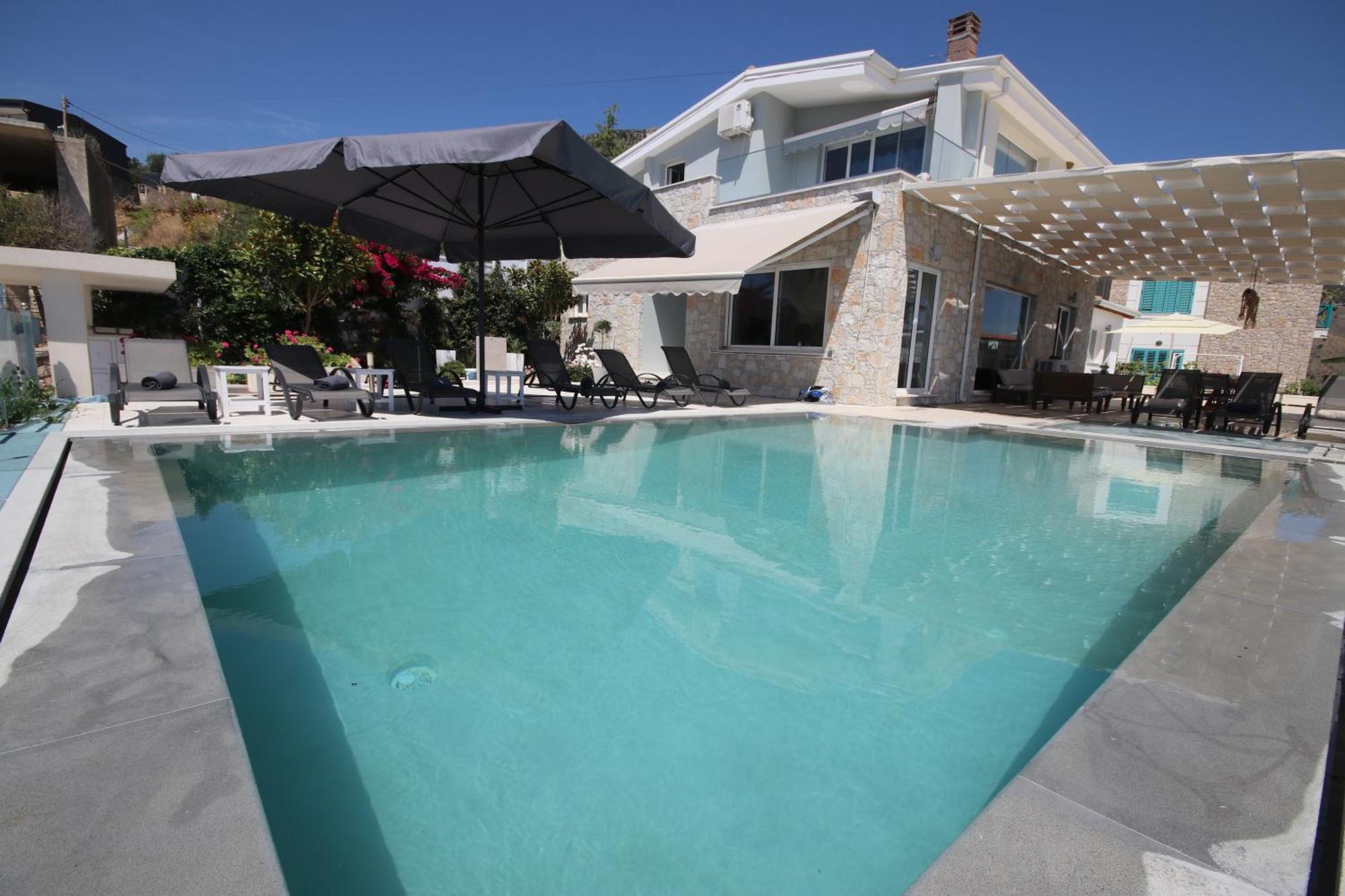 فيلا Ionian Pool House Porto Palermo المظهر الخارجي الصورة